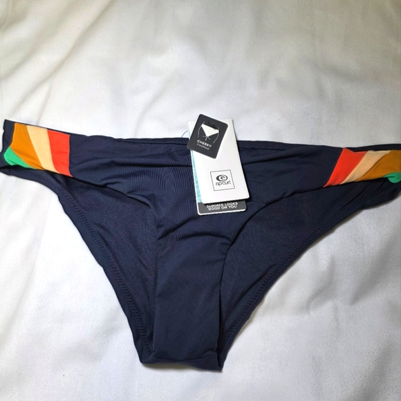 👙🩱NWT-Rip Curl Cheeky Bikini Swim Suit Bottom- Day Break-Size Lg - Picture 2 of 9